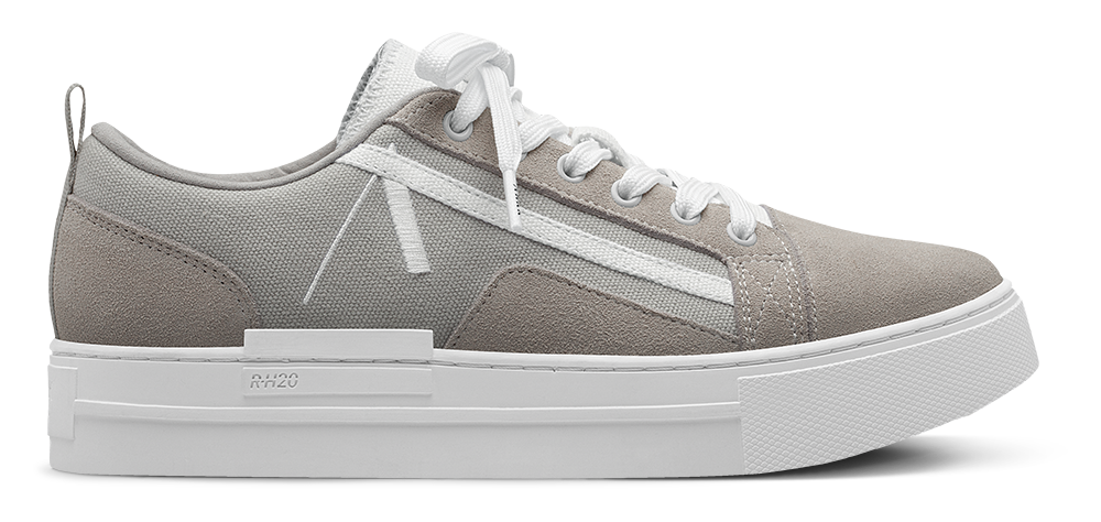 ARKK Collection Sommr Canvas PET Suede R-H20 | Ice Grey White | Men Sommr